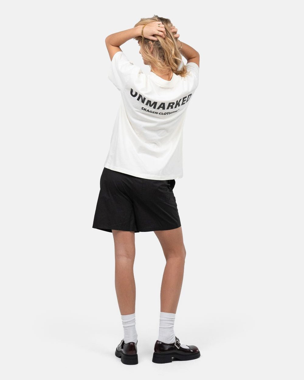 UNMARKED T-shirt White | Skagen - clothing.dk